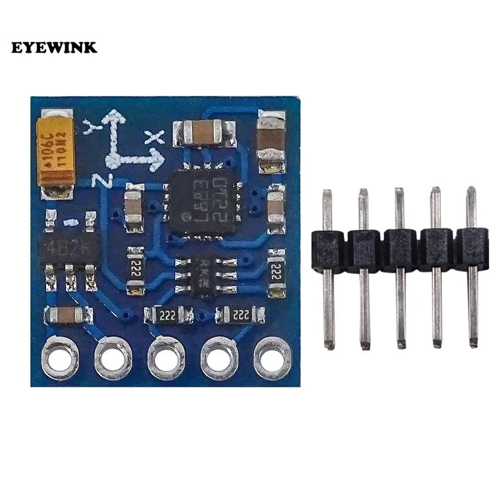 1pcs GY-271 HMC5883L QMC5883L Three 3 Triple Axis Magnetic Field Compass Magnetometer Sensor Module For Arduino IIC Board 3V-5V