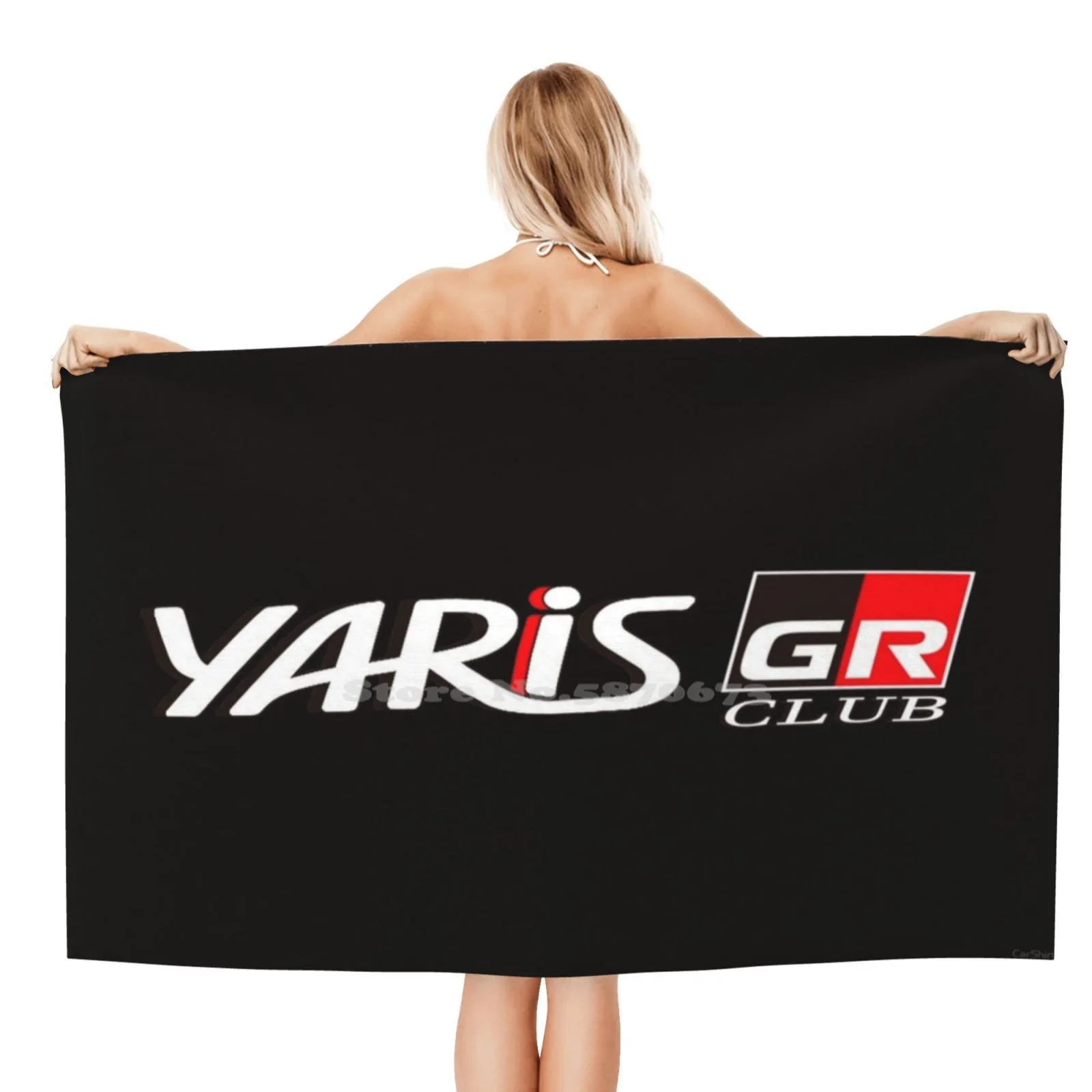 Yaris Gr Club 3D Print Towel Sport Soft Towel Yaris Greece Car Yaris Gr Drift Gr Racing New Yaris Racecar Cars Trd Turbo Wrc