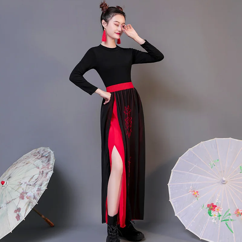 Classical Jazz Dance Costumes for Women Chinese Style Jazz Modern Dance Training Performance Clothing Rave Outfit Stage Costume