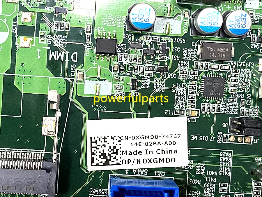 100 % funktionsfähig für DELL Inspiron 2310 Motherboard AIO 0XGMD0 XGMD0 MP- 00008285 -XXX Laptop-Mainboard ok getestet