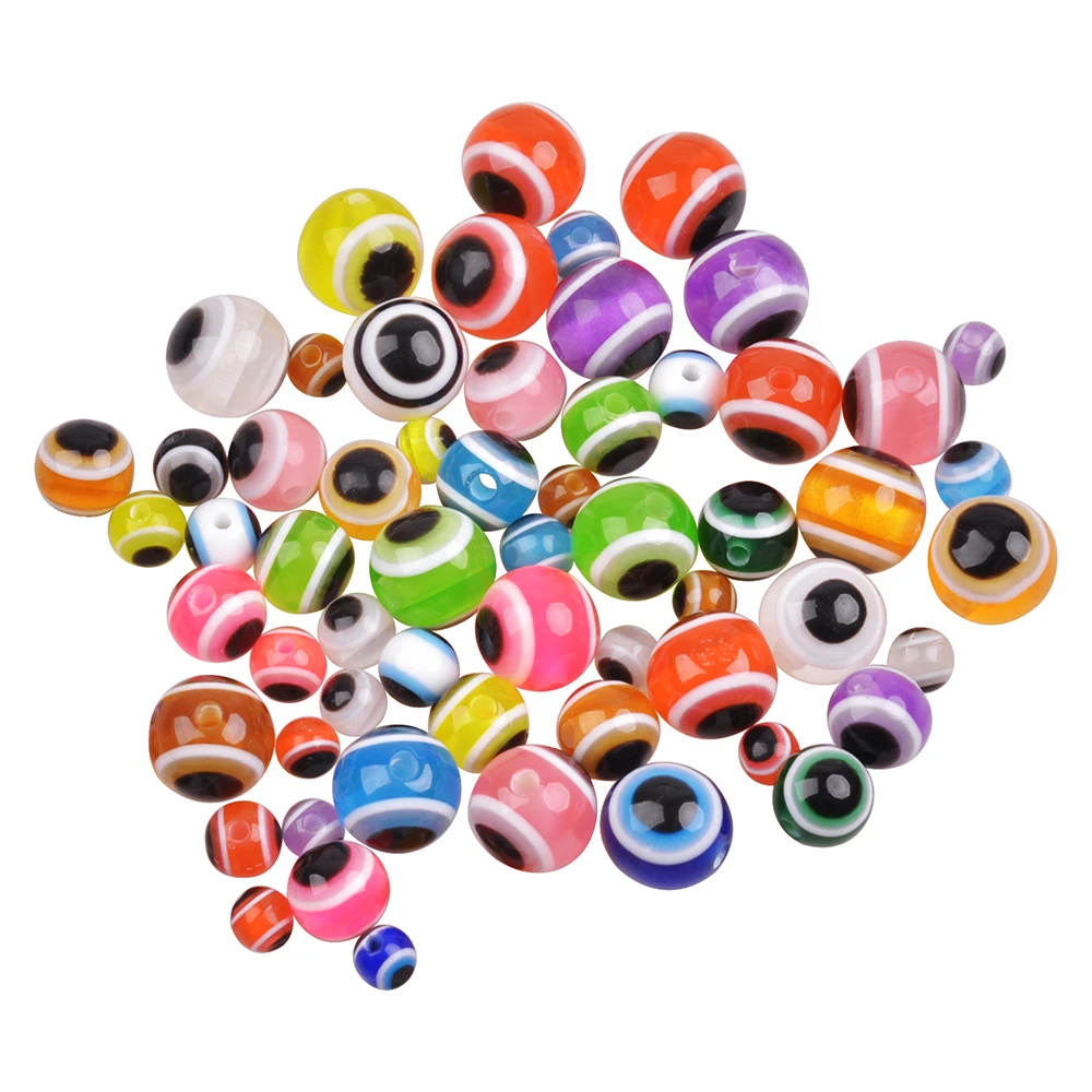 

400pcs/lot Fish Eye Fishing Beads 0.2inch 0.24inch 0.31inch 0.39inch Mixed Color Luminous Carolina Rigs Taxes Rigs Fishing Bead