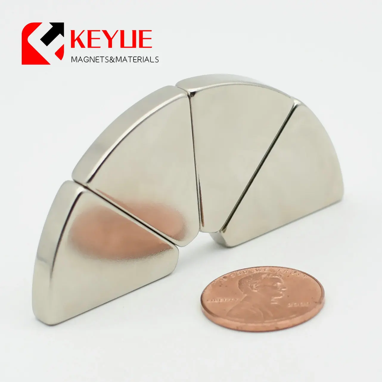 Magnet Segment R30*5mm 60mm Diameter 23mm Width Motor Magnet for Generators Wind turbine Neodymium Permanent DIY Rotor 8pcs