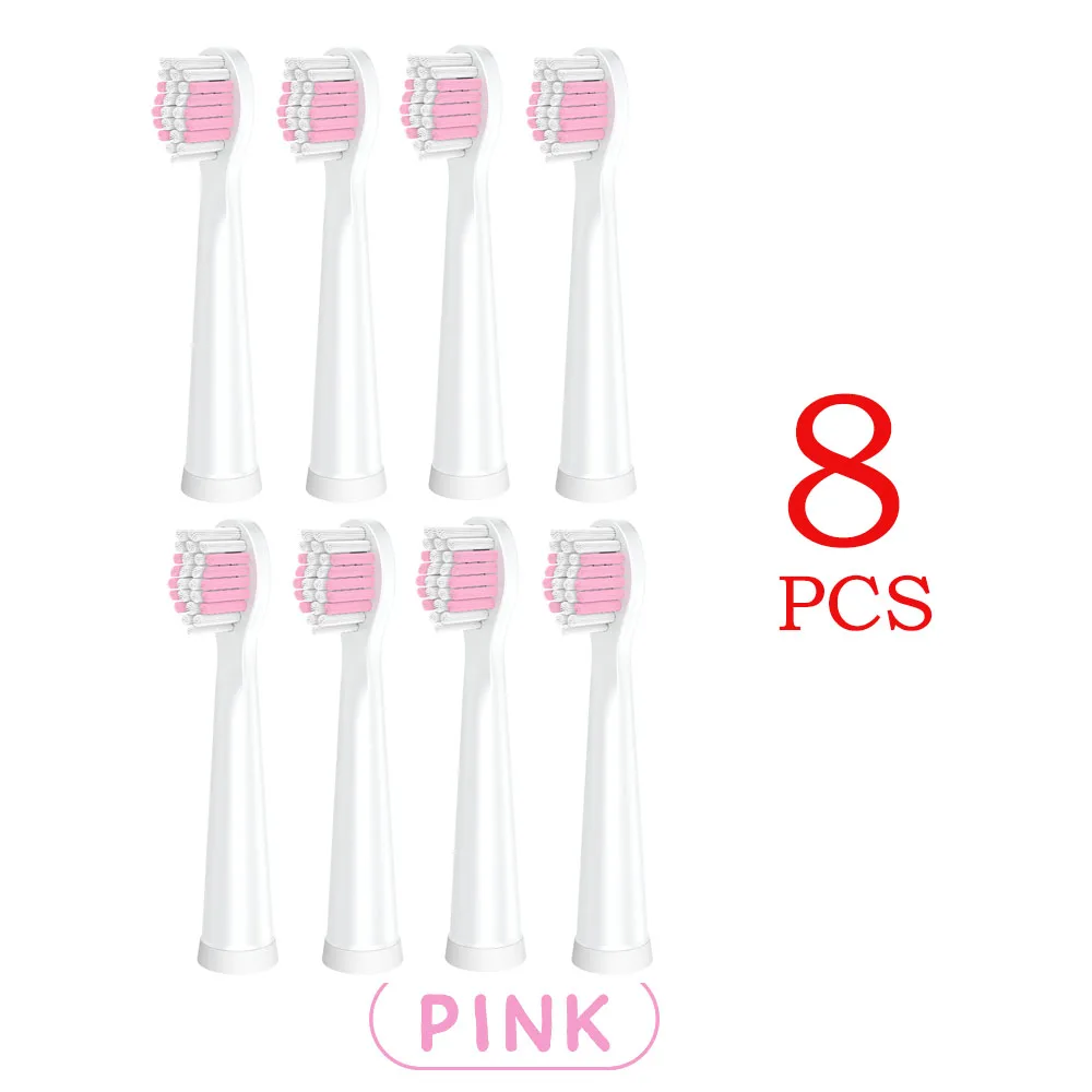 8pcs/4pcs Replacement Toothbrush Heads for Electric Toothbrush Dual Clean Toothbrush Heads Soft Bristles Toothbrush Heads