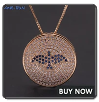 Mhs. sun 1pc Mode kubischen Schmuck mit bösen Blick von Horus aaa Zirkon Hände Anhänger Halskette Kette Halsreif für Frauen/Männer Geschenk – Detail 5