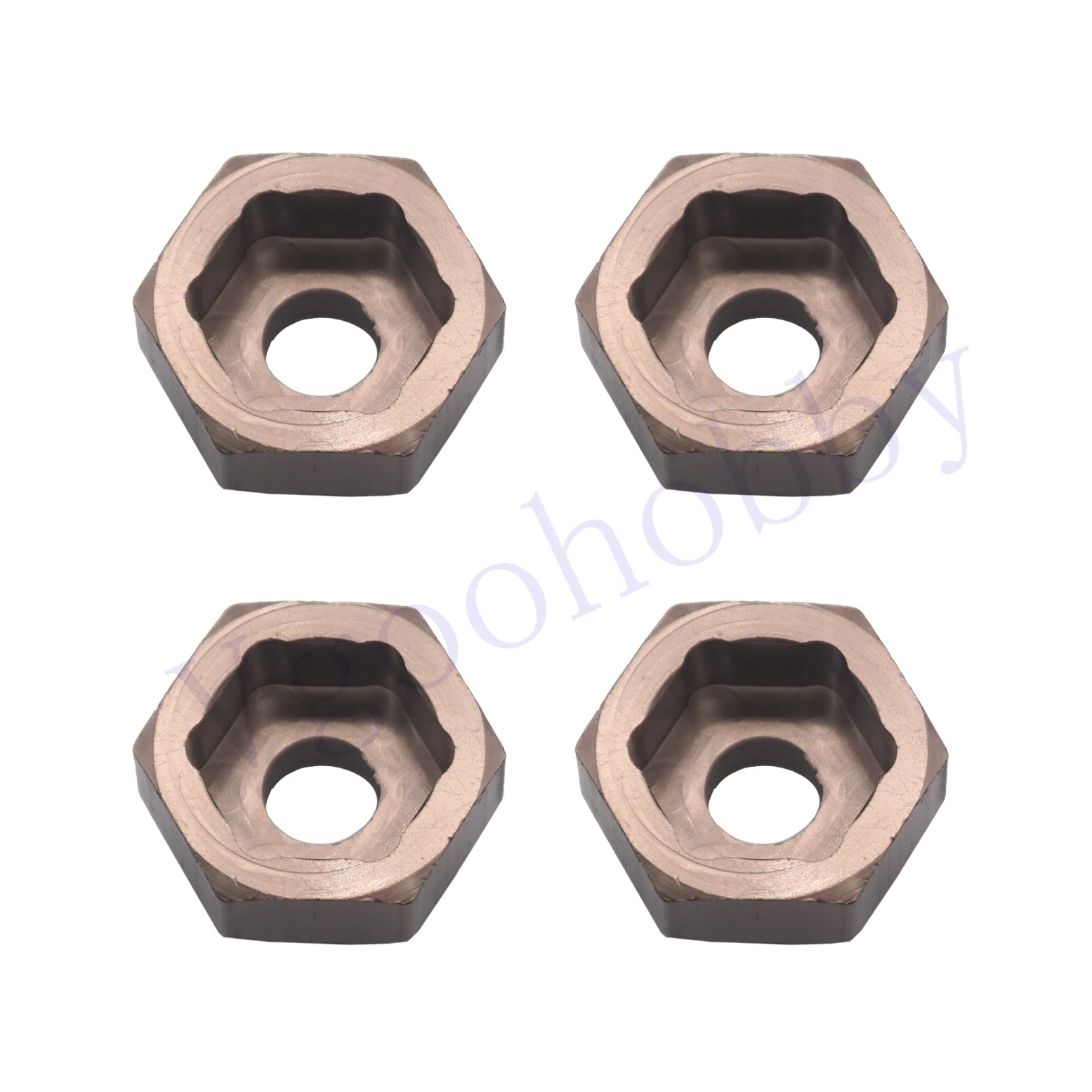 4Pcs 12 to 17mm  Metal Wheel Hex Adapter Drive Hub for Tamiya Axial Traxxas HPI Himoto HSP Losi Kyosho RC 1/10 On-Road CarTruck