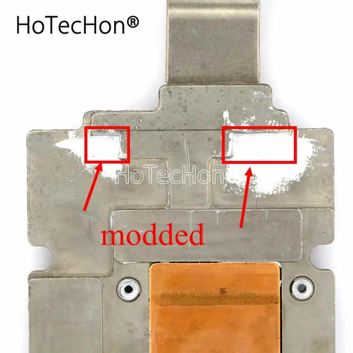 HoTecHon Modded Big 3 Pipe GPU Heatsink for iMac 27\