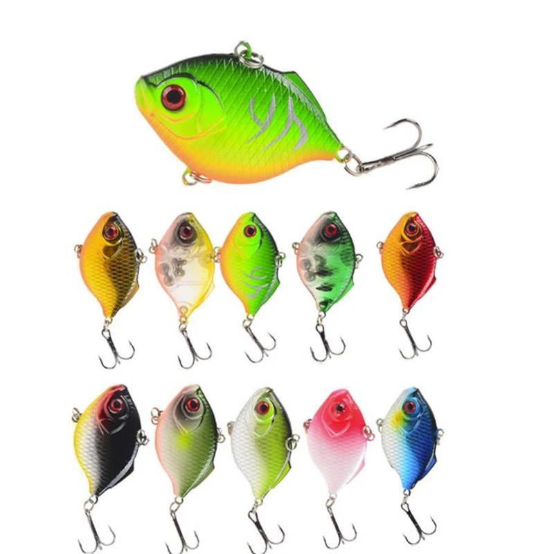 DYGYGYFZ Multi-color fishing lure new VIB long shot lure lure wobbled fishing lure classic bream lure hook Pescado