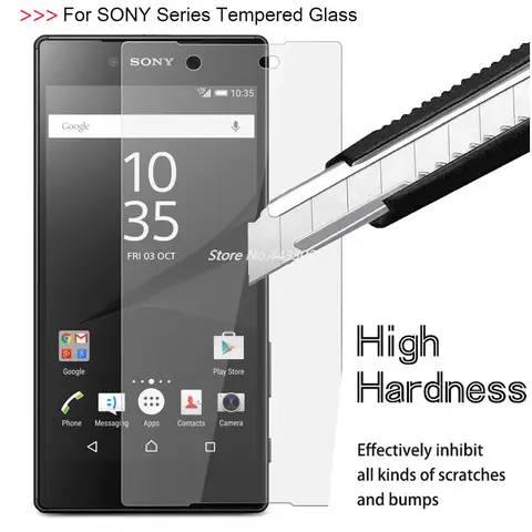 9H Tempered Glass For SONY Xperia Z Z1 Z2 Z3 Z4 Z5 Compact M4 Aqua M5 Screen Protector For SONY Z3 Compact Z5 Premium Film Glass