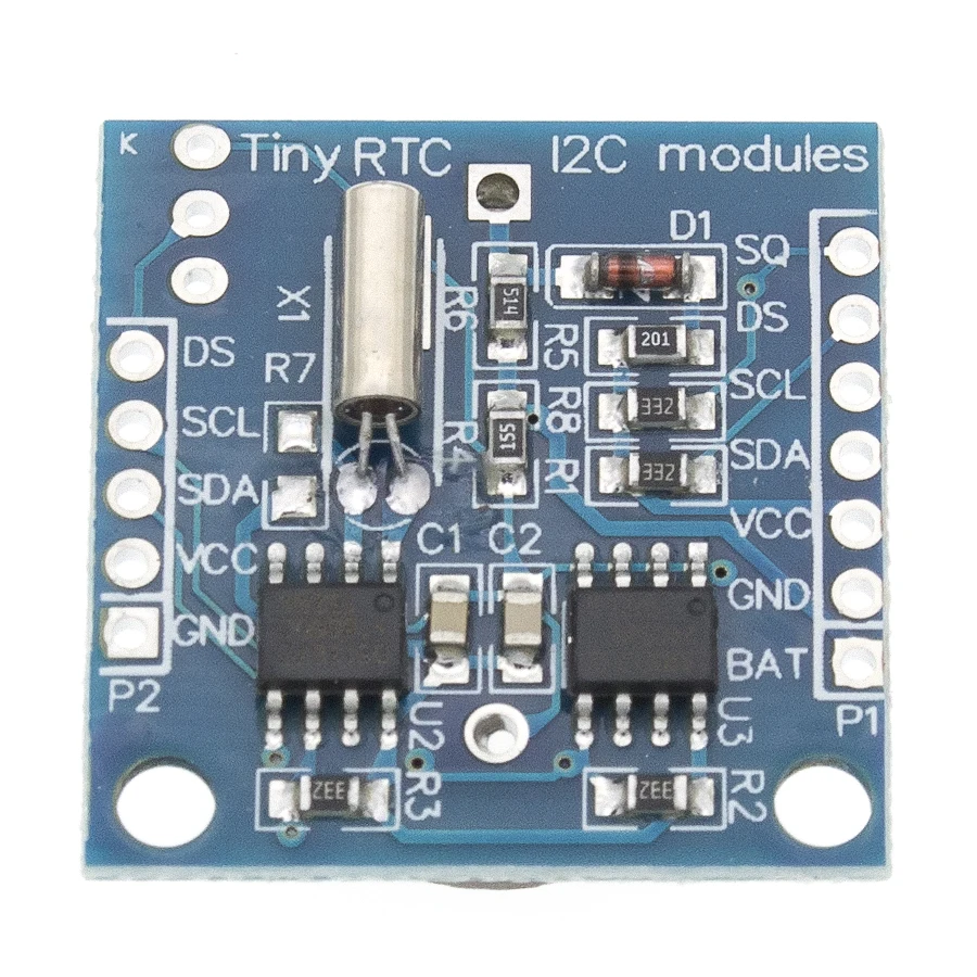 DS1302 real time clock module CR2032 I2C RTC DS1307 AT24C32 Real Time Clock Module For AVR ARM PIC without battery