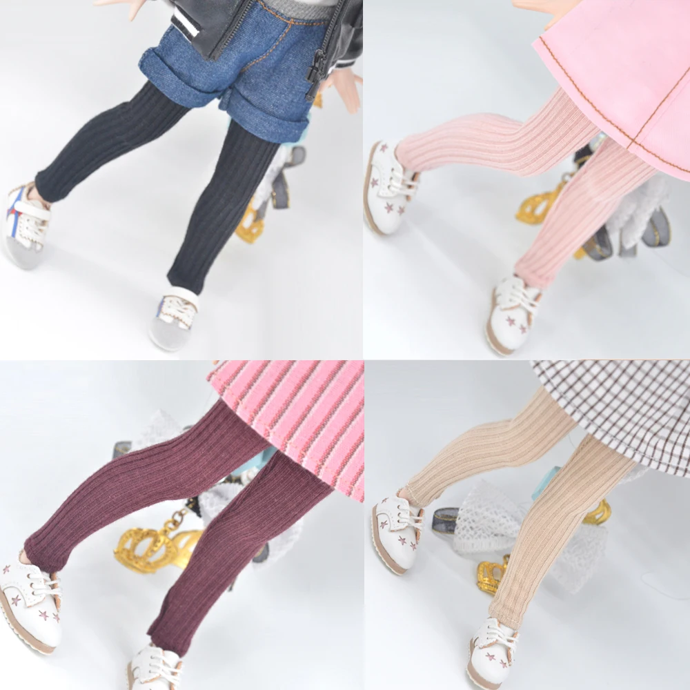 Fits 28--30cm Blyth Azone OB23 OB24 Toys Doll clothes accessores Fashion candy color leggings