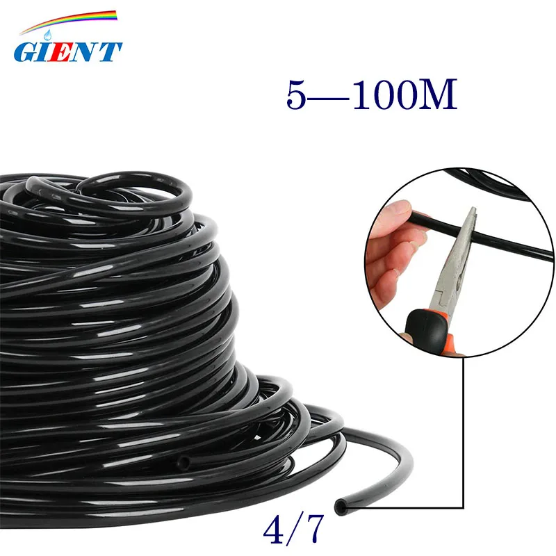 

Watering Hose for Greenhouses Garden Drip Pipe 1/4 Tube PVC Hose Irrigation System Watering Systems 4mm 7mm 5-100m