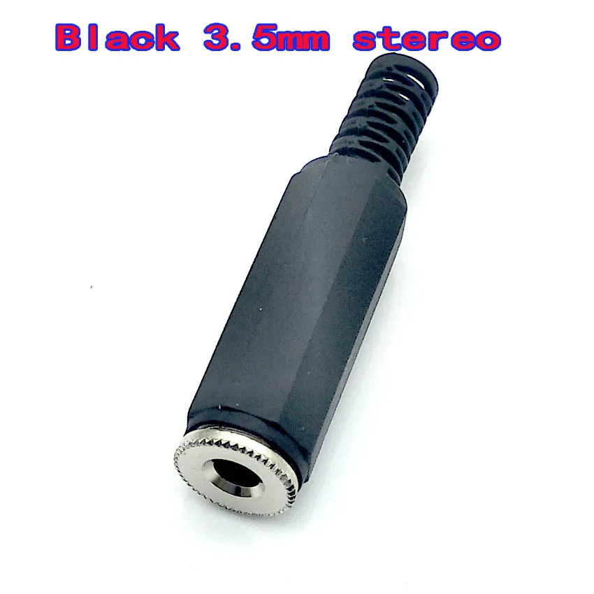 5Pcs/lot New 3.5mm Aux Audio Jack Plug to USB Female Stereo Audio Converter Cord Car MP3 Cable Adapter Black