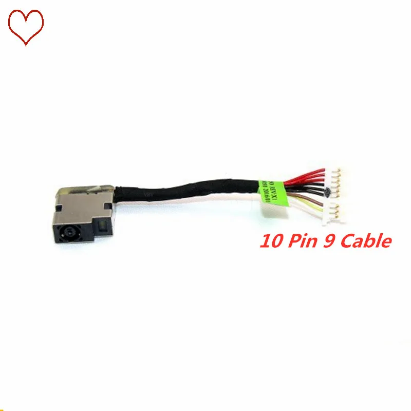 

New Laptop DC Jack Power Cable Charging Connector Port Wire Cord For HP Omen 15-AX 15-BC TPN-Q173 Q173 15-BC 15-AX