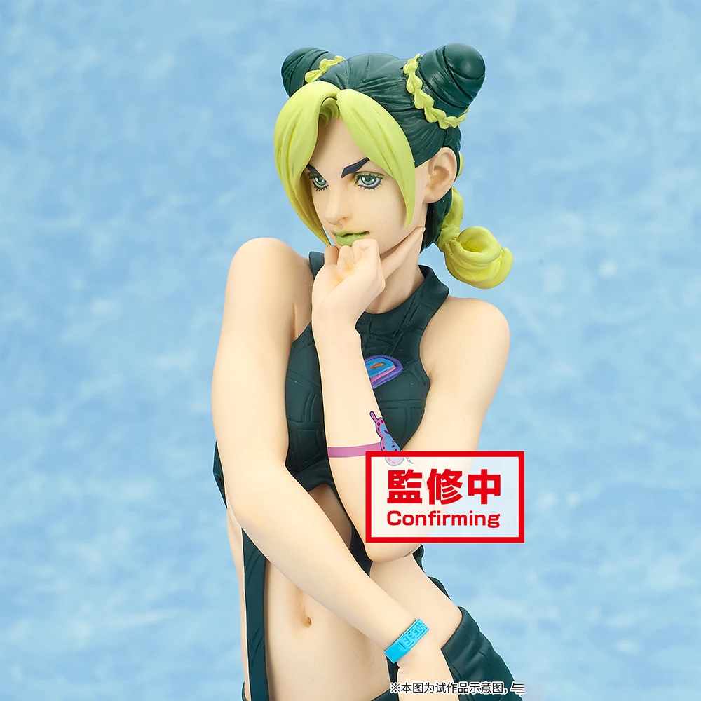 Newest Banpresto Original Jojo Bizarre Adventure Anime Figure Jolyne Cujoh Action Pvc Model Collectible Child Toys Navidad Gift