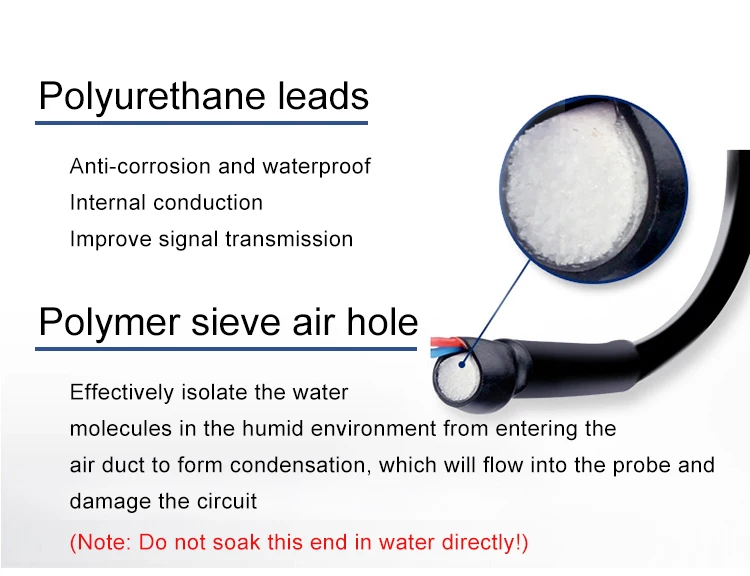 11-20m 4-20mA level measuring instruments throw-in type controller water tank level indicator static level sensor