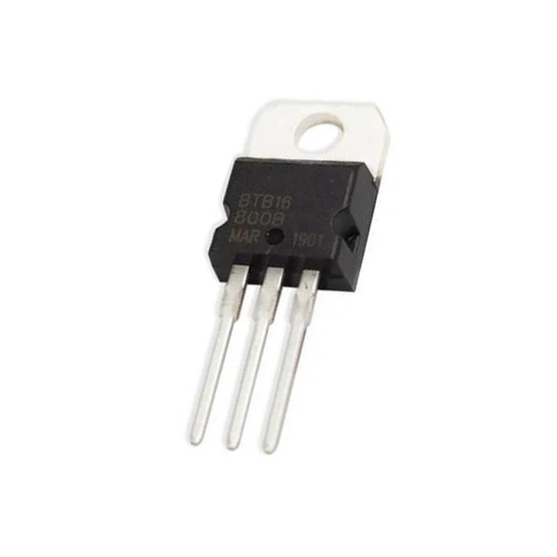 Tiristor bidireccional BTB16 Triacs, 10 piezas, BTB16-800B, 16 Amp, 800 voltios a-220, nuevo IC