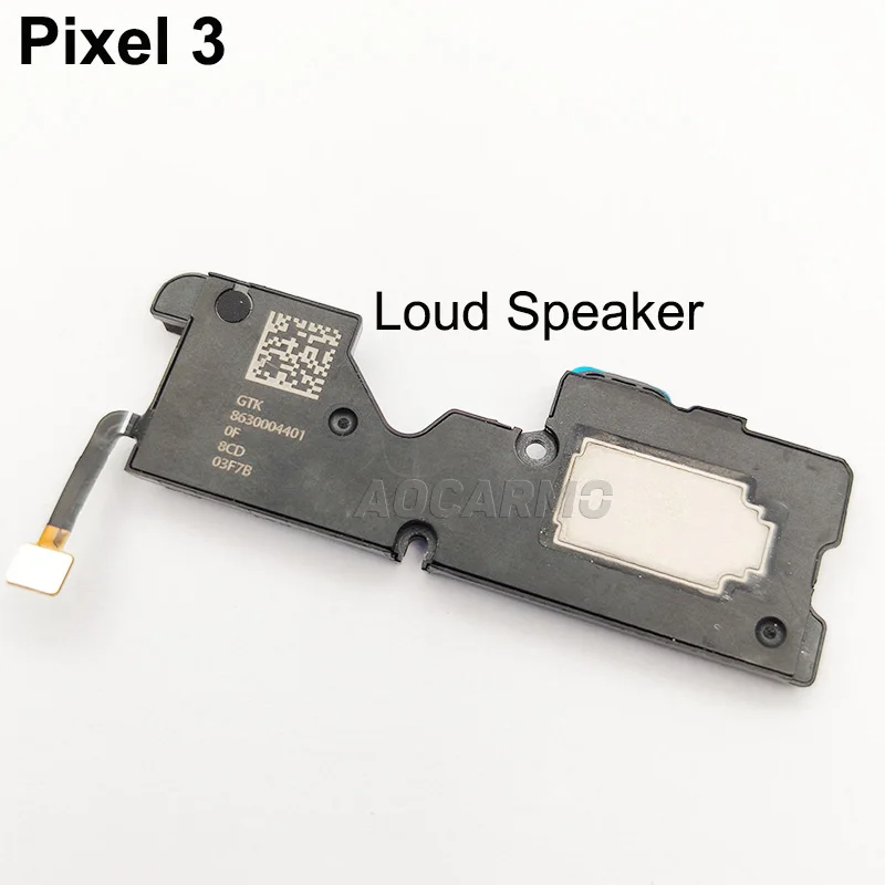 Aocarmo For Google Pixel 3 Top Ear Speaker Earpiece And Bottom Loud Speaker Buzzer Ringer Flex Cable  Replacement Part