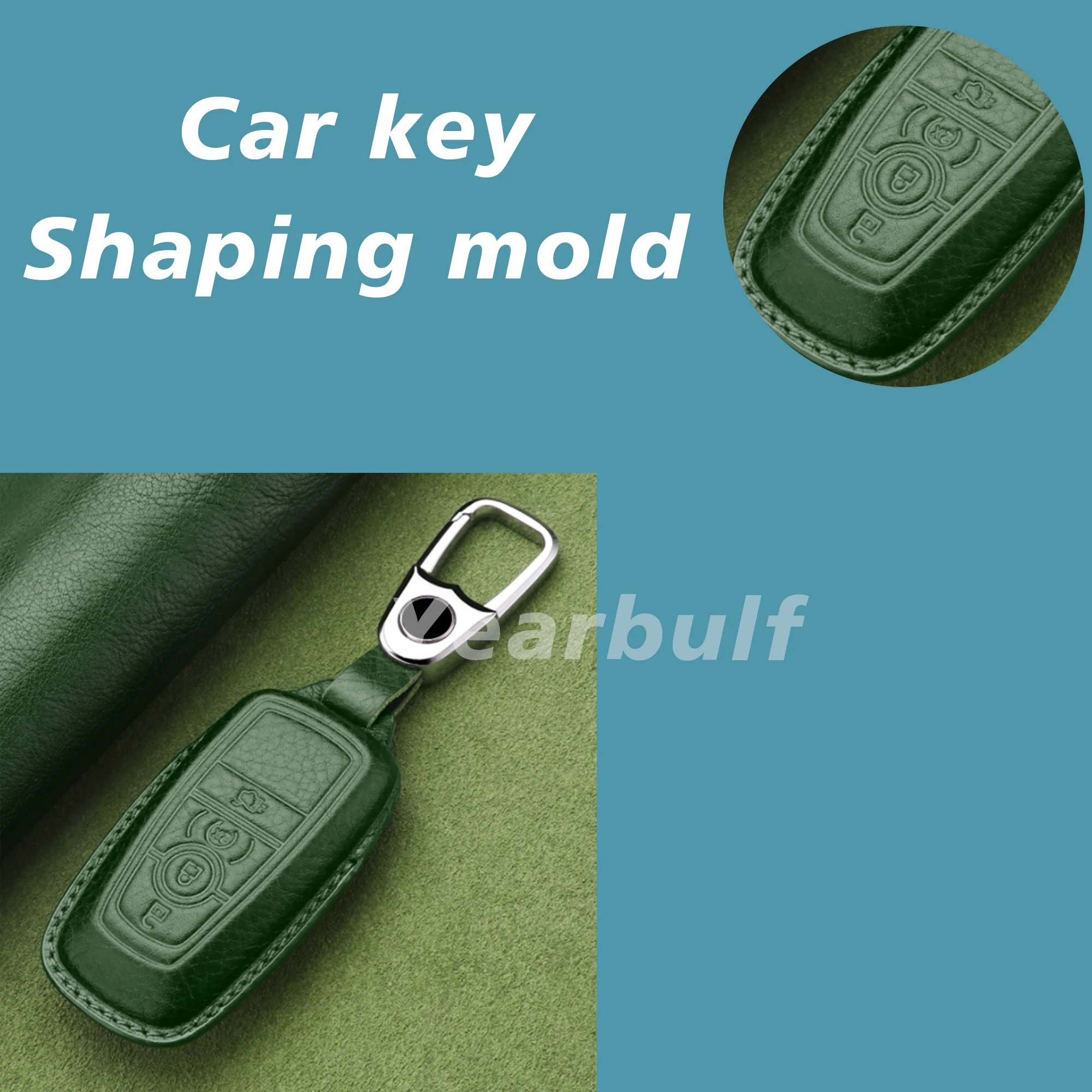 Key Mould For Ford Car key cover car key leather cover mold key skin mold DIY cold press molding tool handmade product mold