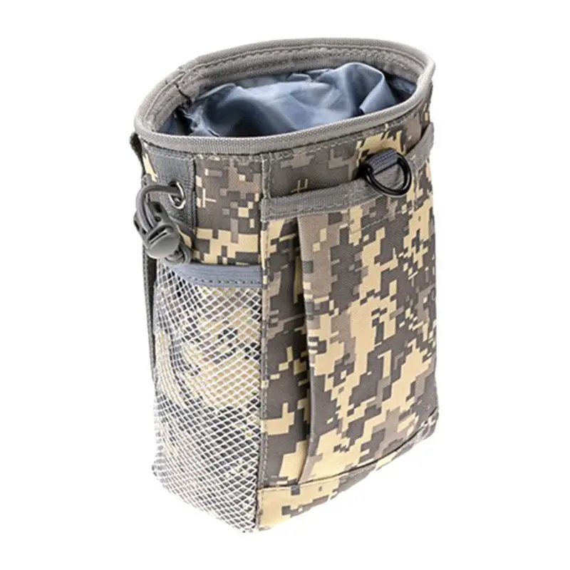 Outdoor Shooting Molle Utility Hunting Pouch Ammo Pouch Tactical Drawstring Magazine Dump Pouch Belt Fanny Hip Holster