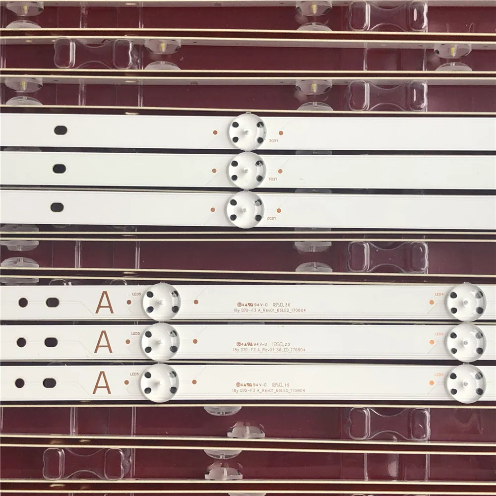 12 قطعة LED قطاع LIG lnntek FHB 70 بوصة A/B نوع 3PCM00693A 3PCM00694A KD-70X690E S700DUC-A