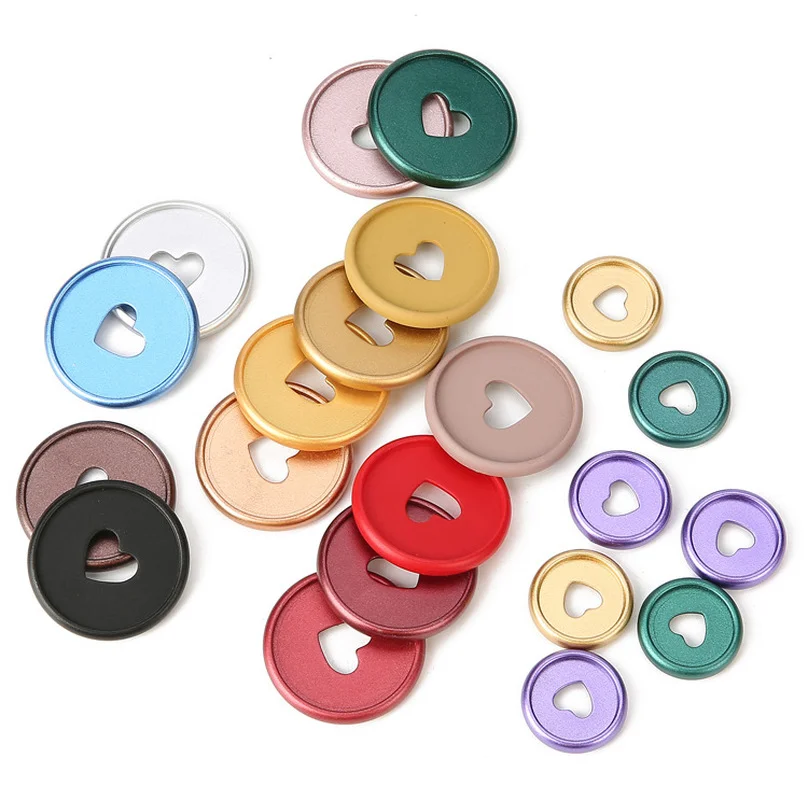 35MM Mushroom Plastic Disc Notebook Binder Ring Matte Binding Buckle DIY Planner Accessories 360 Degree Foldable School Supplies