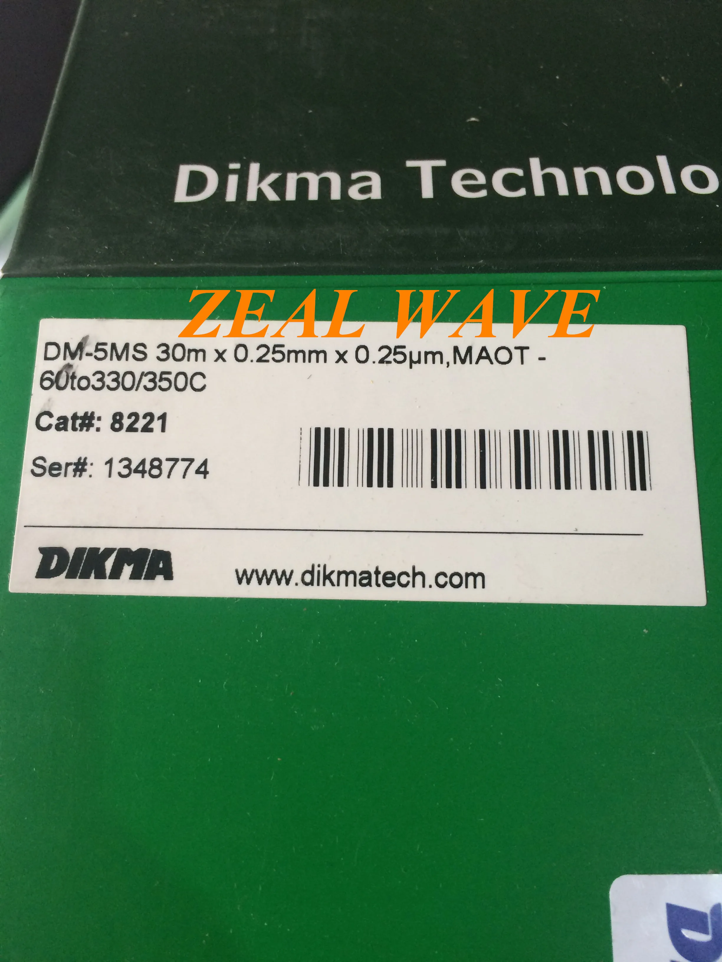 Dima Consumables DM-5MS Gas Chromatography Column 30 m 8221