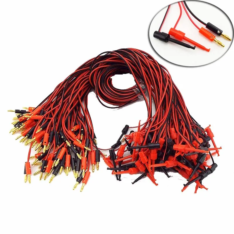 

4mm Banana Plug to Test Hook Clip Test Lead Kit Cable Mayitr IMax B6 for Multimeter Electronic Test Tools