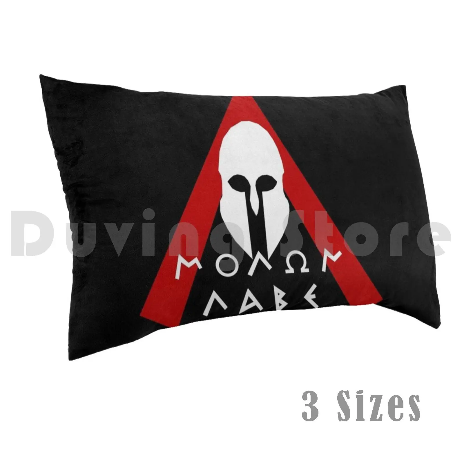 Molon Labe ( 1a )Pillow case Antiquity Greece Intellectual