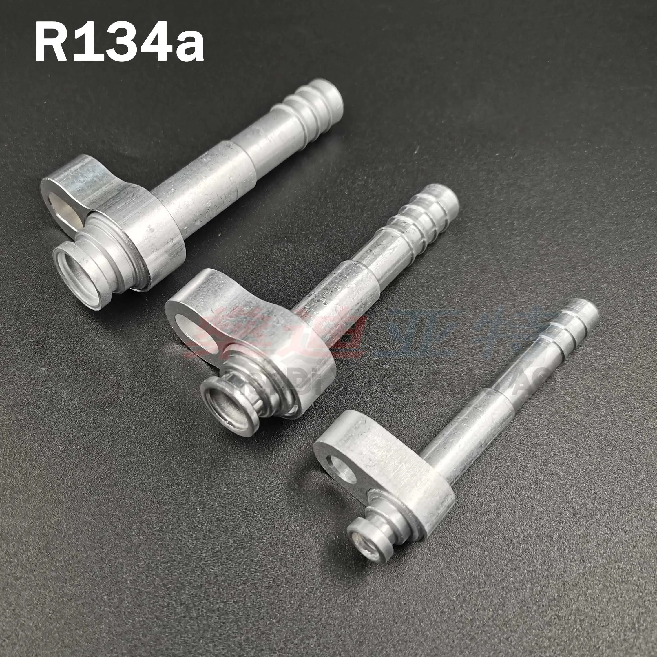 Auto A/C Hose Aluminum Kit Fixture Radiator Evaporator Dryer Tube R134a Active Pressure Plate Connector Joints Repair Parts