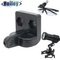 Clip adaptateur de type L pour phare dentaire, accessoires utiles pour installer des phares ou des lunettes, pièces de Loupes dentaires