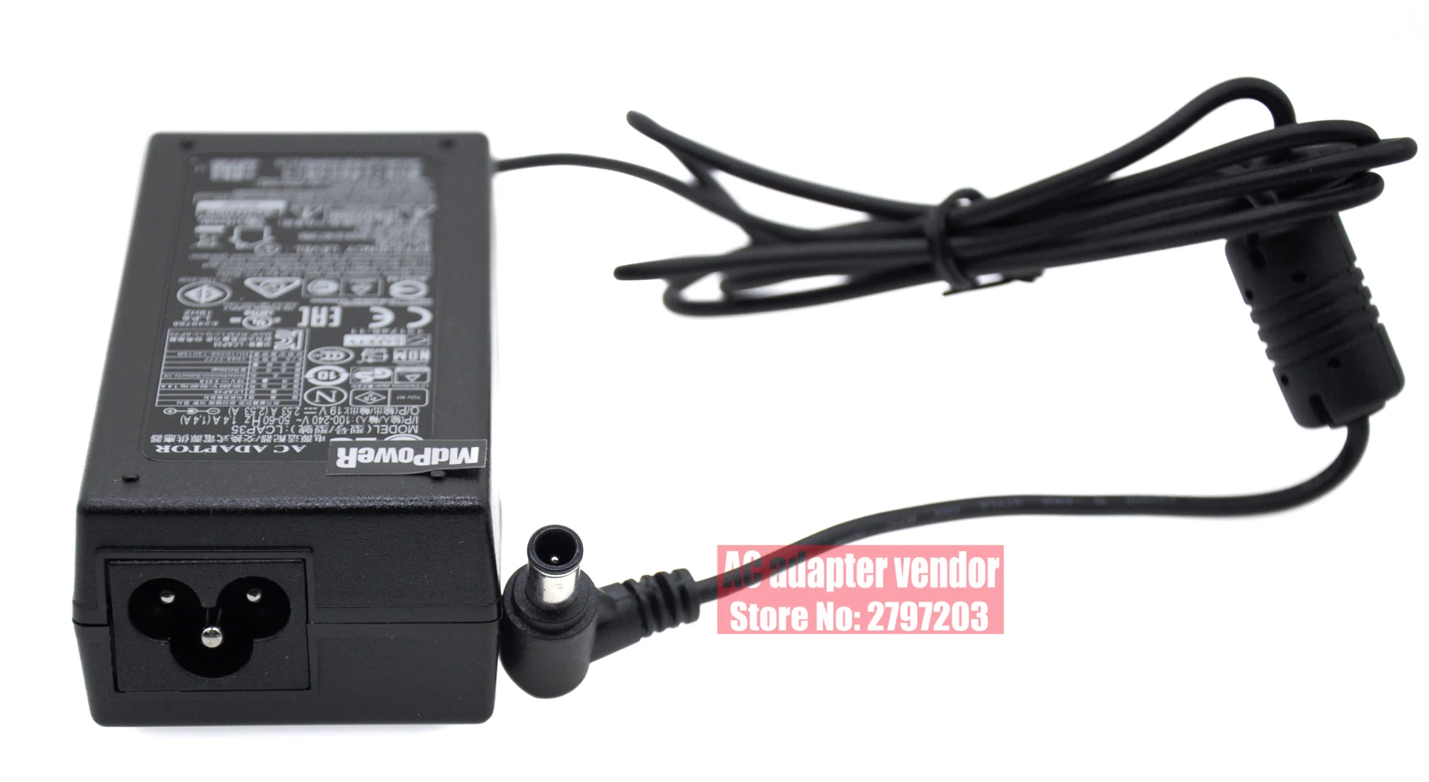 Original new FOR LG LCD monitor LED TV 19V 2.53A DA-48F19 AC adapter Power supply Charger cord