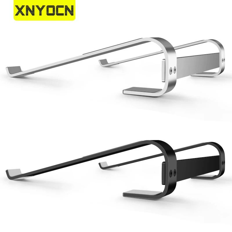 Xnyocn Laptop Stand Universal Portable Aluminum Alloy Cooling Heat Dissipation Notebook Holder For Macbook Pro iPad Dell Lenovo