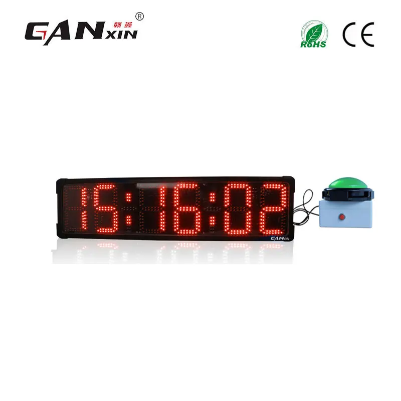 

Ganxin for Button Control Large Outdoor Race Timer Led Countdown Timer Electronic Sports Stopwatch