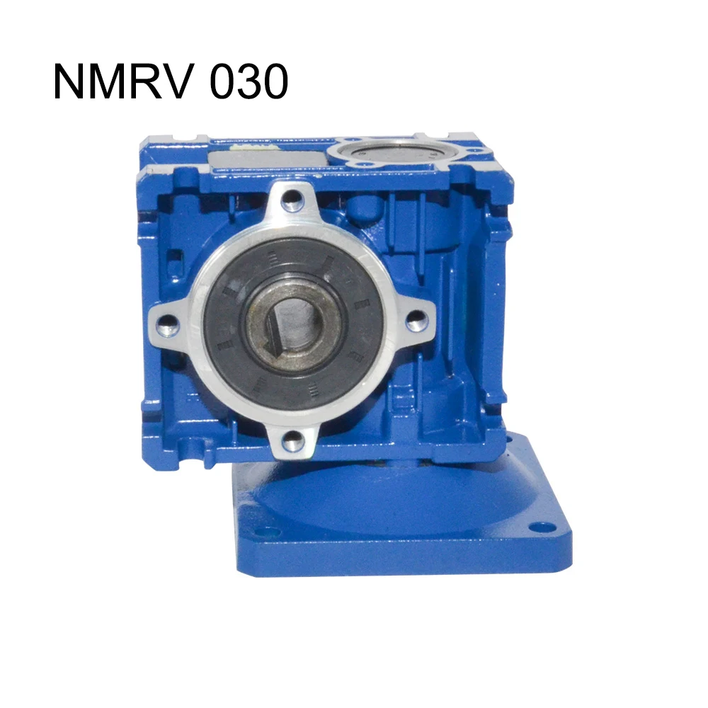 

NMRV030 Gearbox Reducer Ratio 5/7.5/10/15/20/25/30/40/50/60/80 High Quality Electric Motor Gearbox Use for Automatic Doors Motor