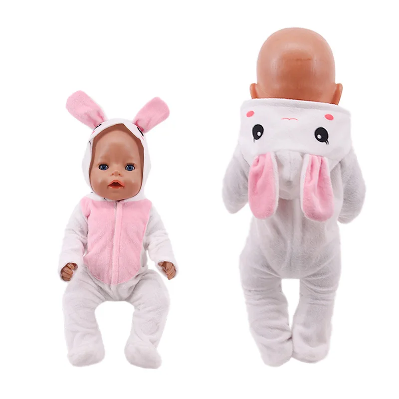43 cm Baby noworodki ubrania dla 18 Cal amerykańska lalka dziewczyna zabawki 17 Cal Reborn dla dzieci akcesoria dla lalki ubranka nasze pokolenie