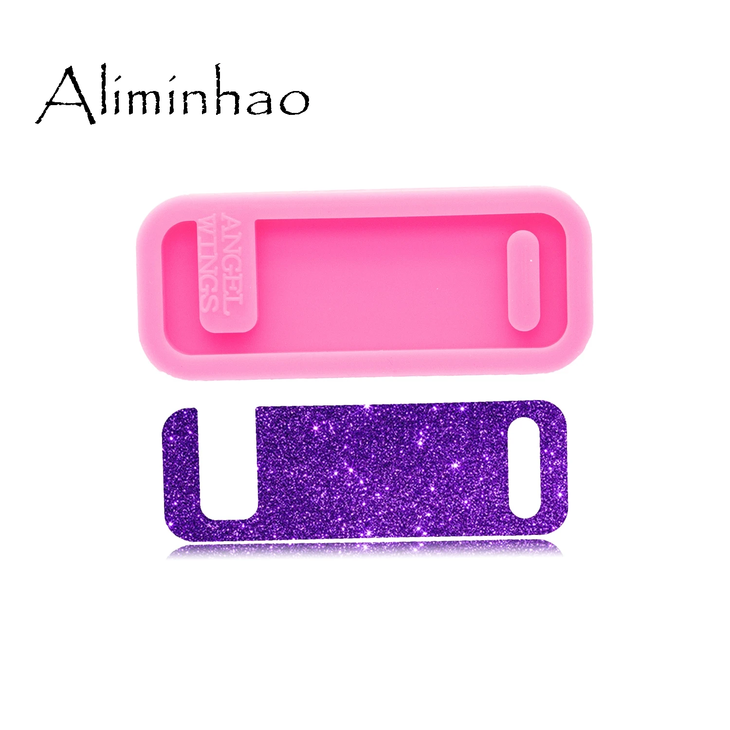 DY0713 Super Glossy Phone stand Resin Silicone Mold DIY Epoxy Mould Decoration Keychain