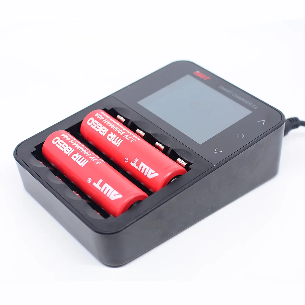 ISDT C4 / C4 EVO 8A Touch Screen Smart Battery Charger Screen With USB Output For 18650 26650 AA AAA Battery For RC Mode