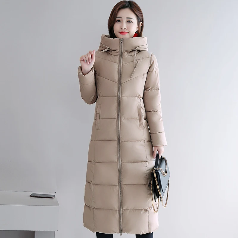 

Stand Collar Pop High Quality Warm Winter Jacket Women Outwear Winter Jackets Womens Female Snow Wear Coat Long Parka