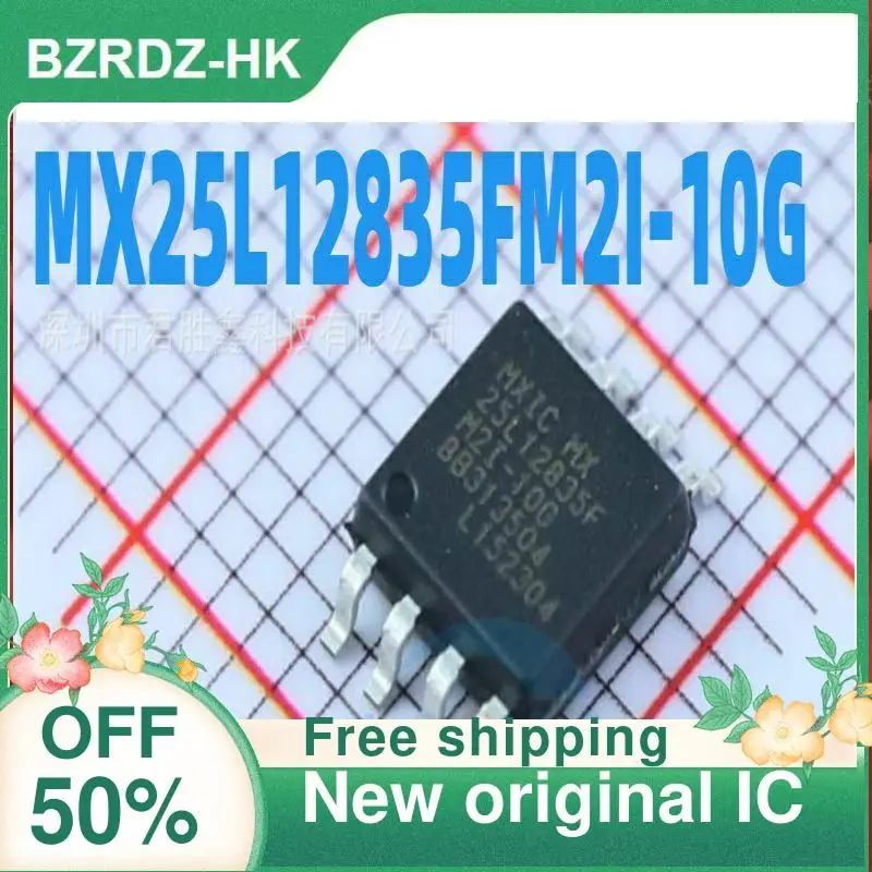 5PCS MX25L12835F MX25L12835FM2I-10G storage New original IC