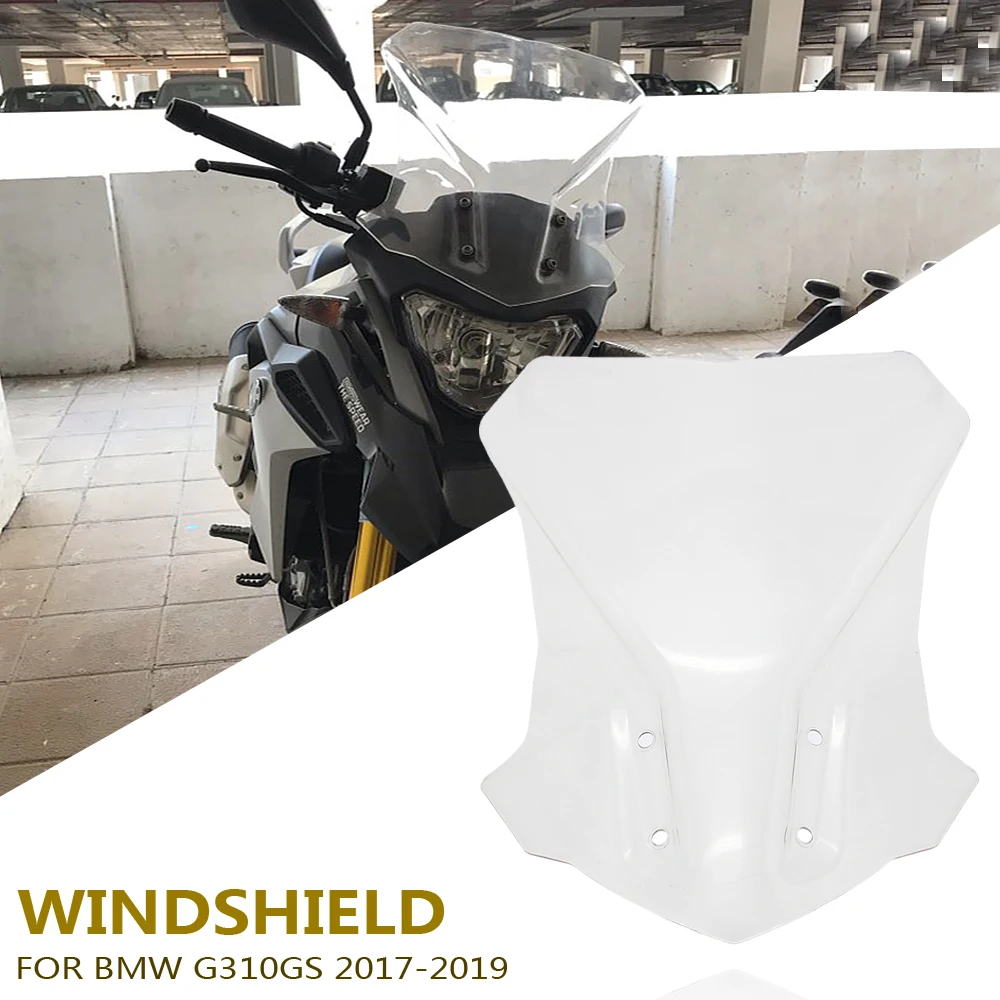 

Motorcycle Accessories For BMW G310GS 2017-2021 2020 G 310 GS 2018 Windshield Wind Screen Shield Deflector Protector Cover