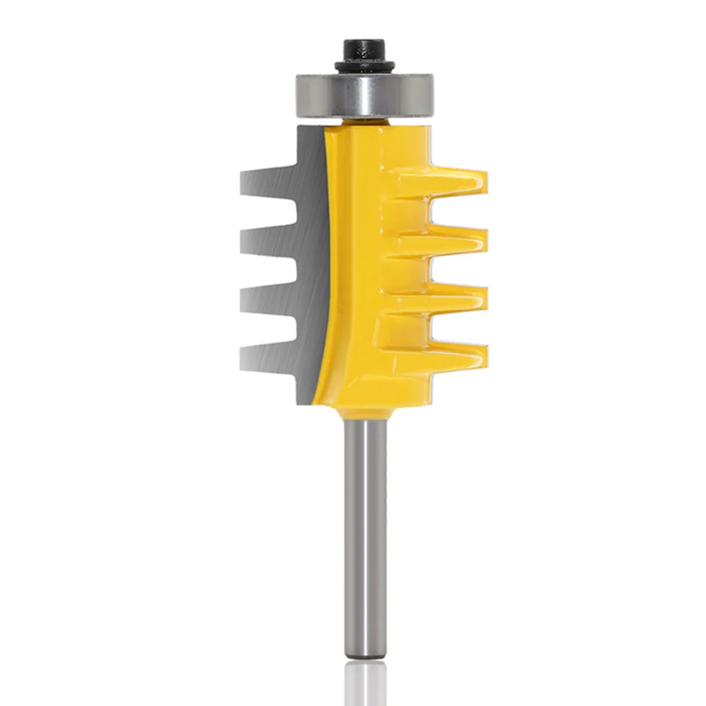 1pc 8mm 6mm 1/4 "gambo nuovissimo 2 denti regolabile dito comune Router Bit tenone Cutter grado industriale per strumento di legno