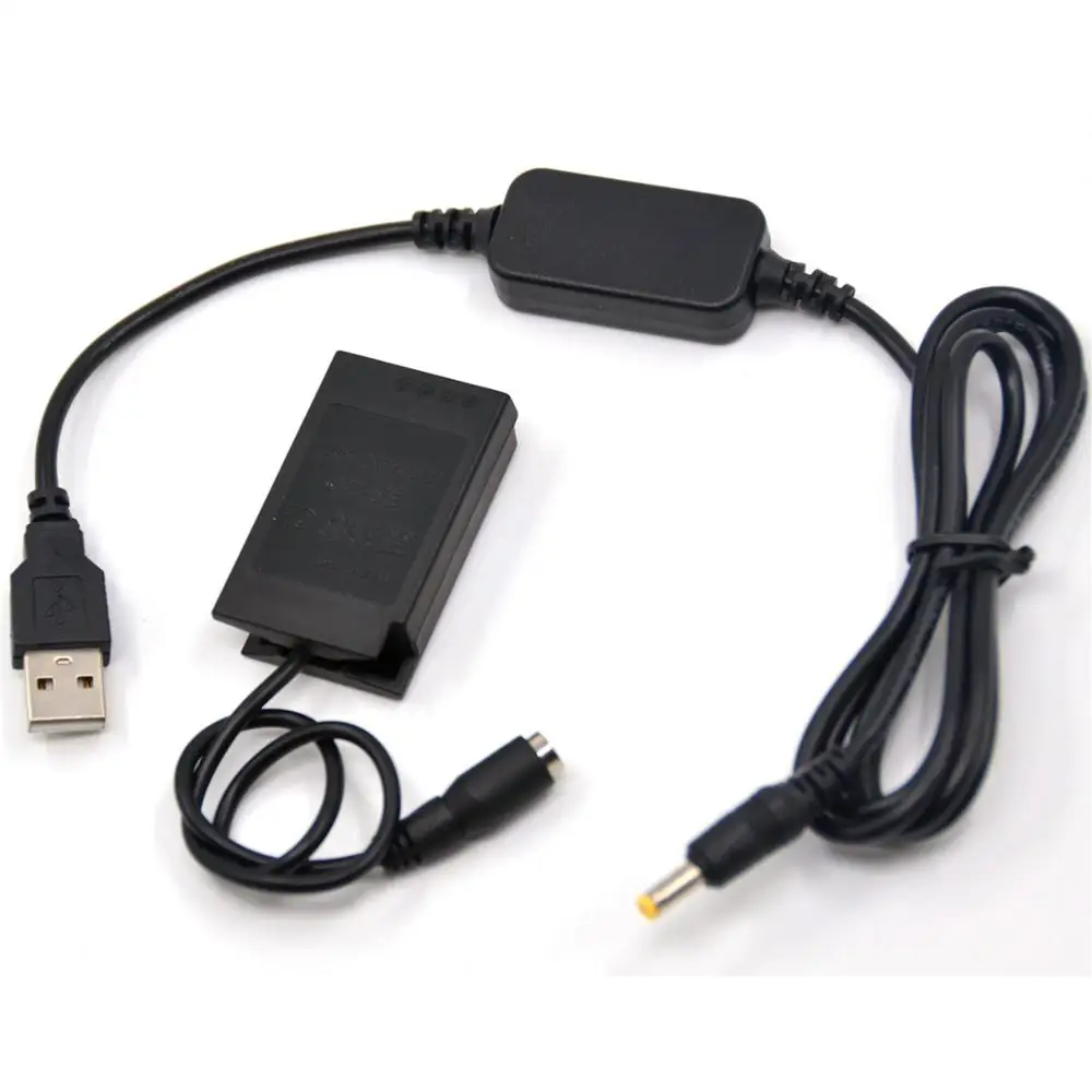 Power Bank 5V Usb Kabel Adapter + EP-5E ENEL22 EN-EL22 Dummy Batterij Dc Coupler Grip Voor Nikon 1 J4 s2 1J4 1S2