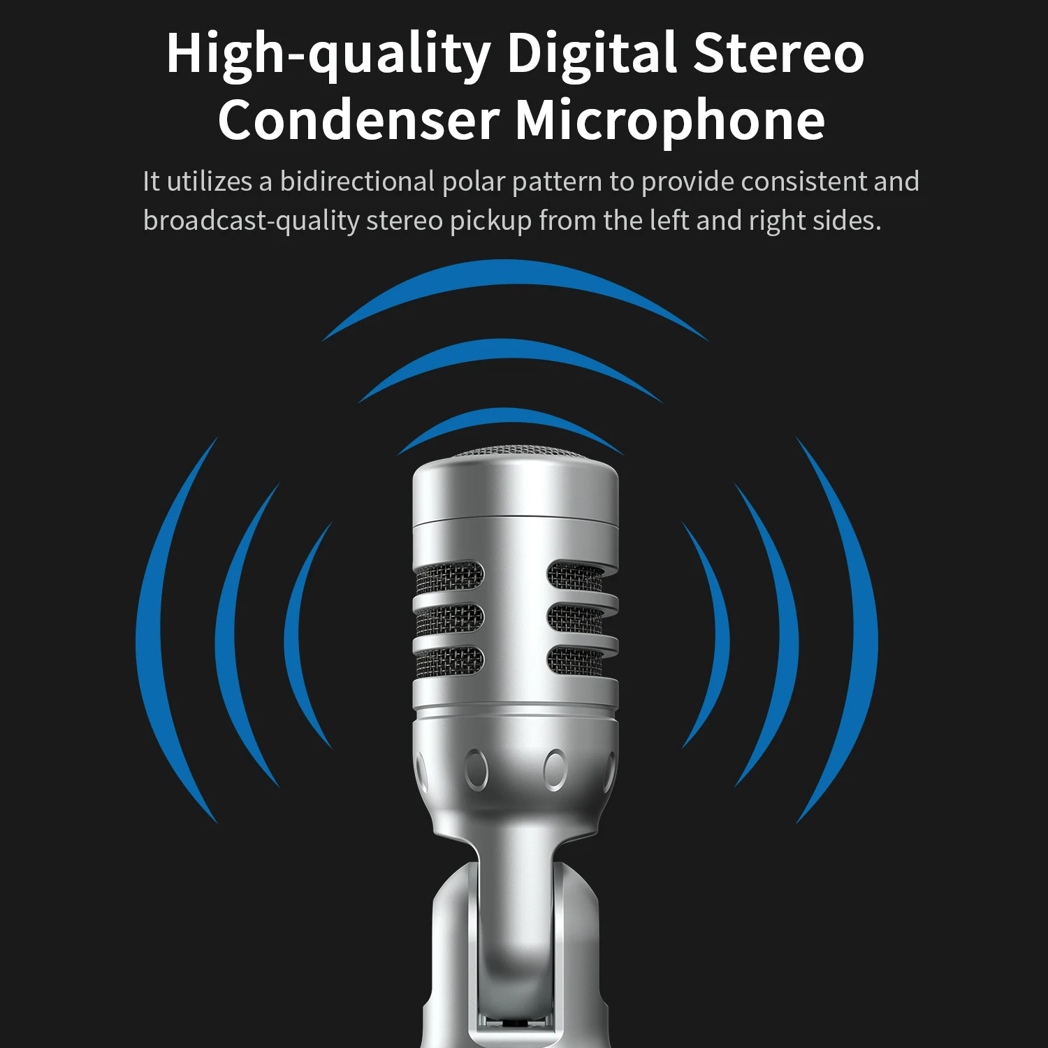 Saramonic مكثف التوصيل والتشغيل ميكروفون ، SmartMic ، MTV11 ، UC ، Di ، آيفون ، أندرويد ، PC ، كمبيوتر محمول ، تدفق ، يوتيوب ، تسجيل ، سجل