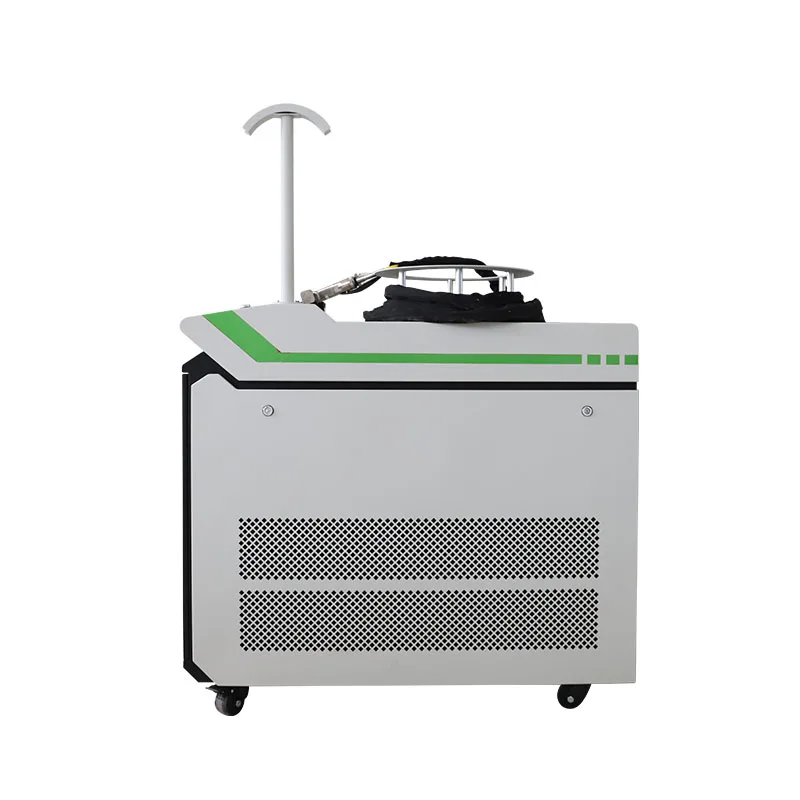 Di Động Cầm Tay Mini Sợi Laser Vệ Sinh 1000W Tẩy Gỉ Sét Laser Laser Làm Sạch Rỉ Sét
