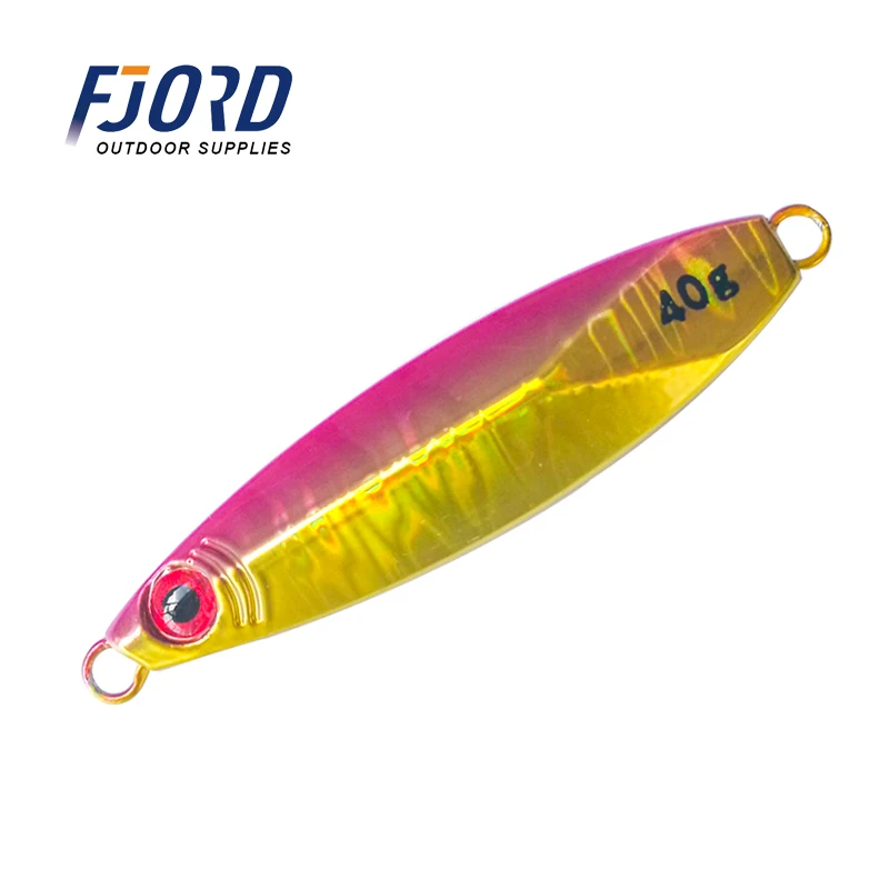 FJORD 30g Fishing Lure Metal Jig jigging Lure Fishing Lure Metal luminous Artificial baits Fishing Accessories