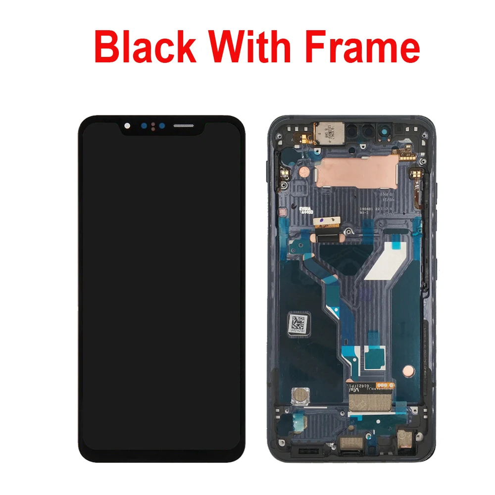 6.21 inch AAA+ LCD For LG G8S ThinQ LCD G810 LMG810 LMG810EAW LCD Display Touch Screen Digitizer Assembly Frame for LG G8S LCD