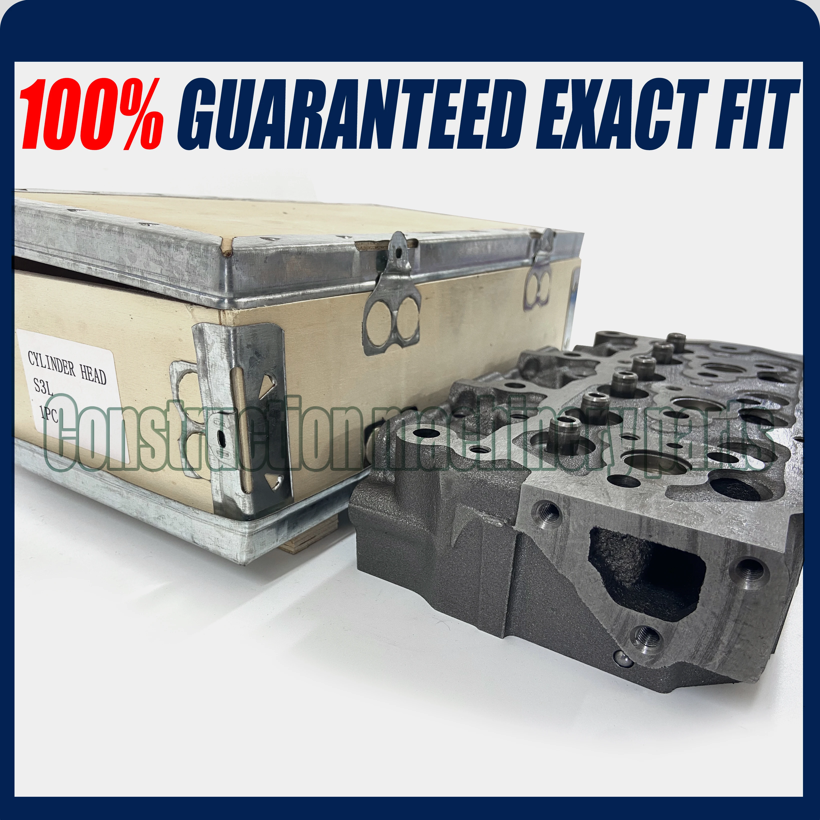 

31B01-31021 Construction Machinery Excavator Diesel Engine Spare Parts For Mitsubishi S3L S3L2 Cylinder Head