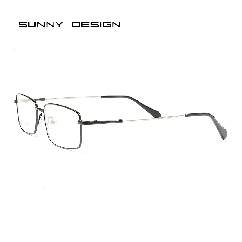 Full-Frame Metal Glasses Thin Glasses Leg Memory Material Glasses Frame Myopia Glasses