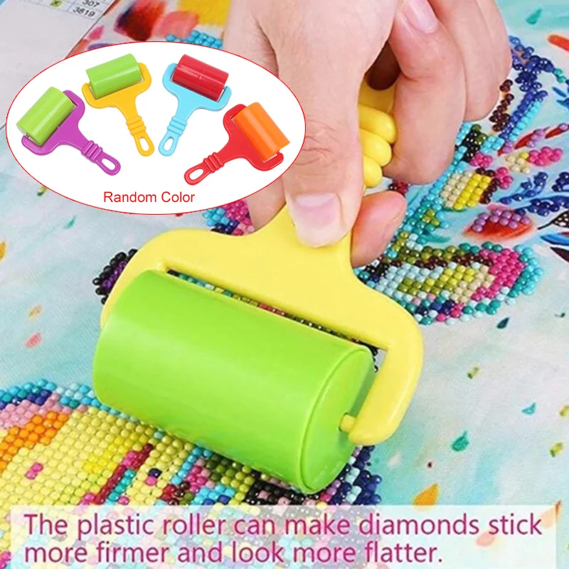 5D Diamant Malerei Roller Kunststoff Gummi Roller DIY Handwerk Lehm Abflachung Drücken Glättung Werkzeuge SAL99