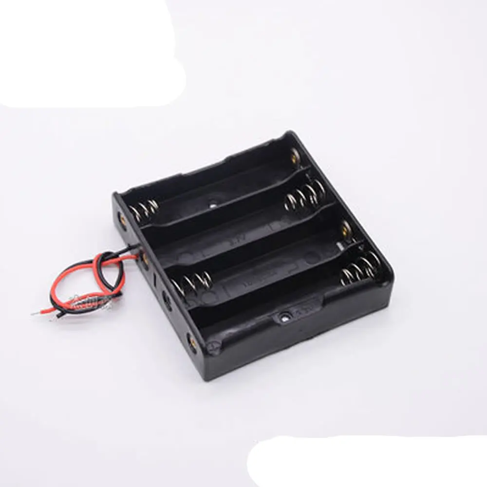 18650 battery box 3.7V lithium battery holder 1/2/3/4 series rechargeable battery slot with cable